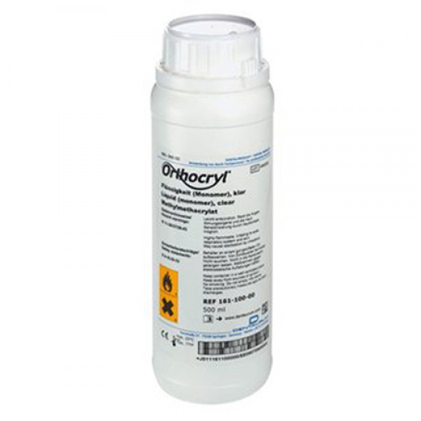 Acrilico para Ortodoncia Orthocryl Liquido (monomero) Transparente 500ml